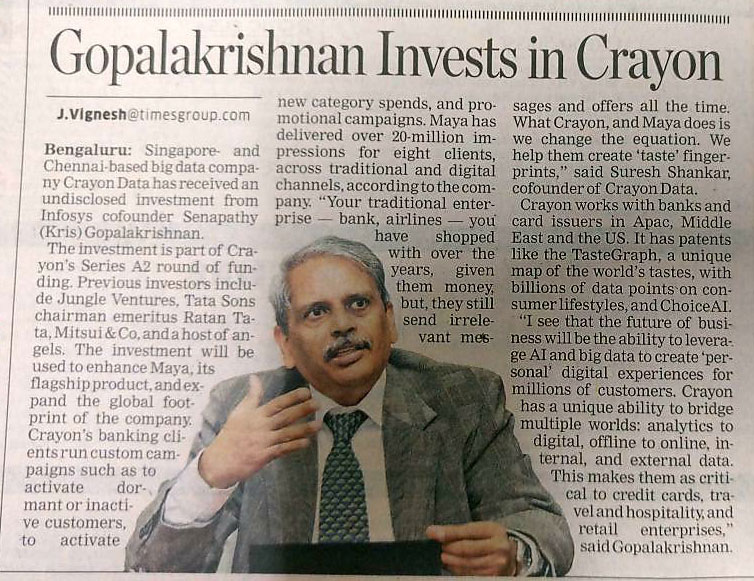 Infosys-cofounder-Gopalakrishnan-invests-in-big-data-co-Crayon