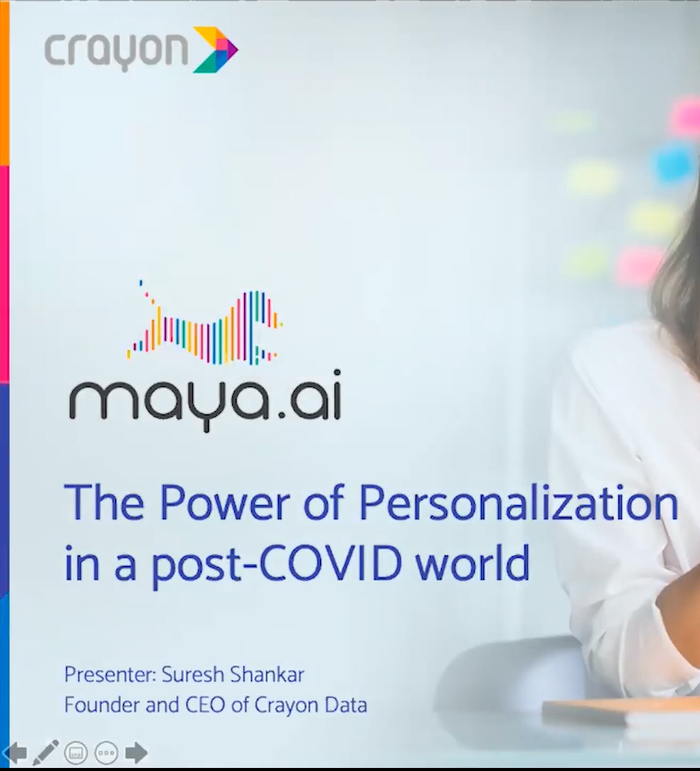 Suresh Shankar on the power of personalization in a post-COVID world @ Big Data APAC Virtual Summit