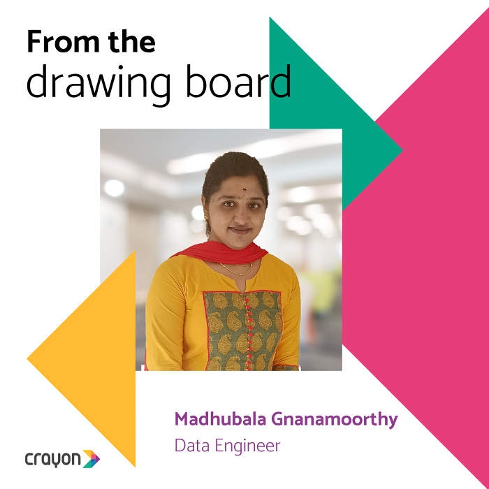 From the Drawing Board – Madhubala Gnanamoorthy, Data Engineer