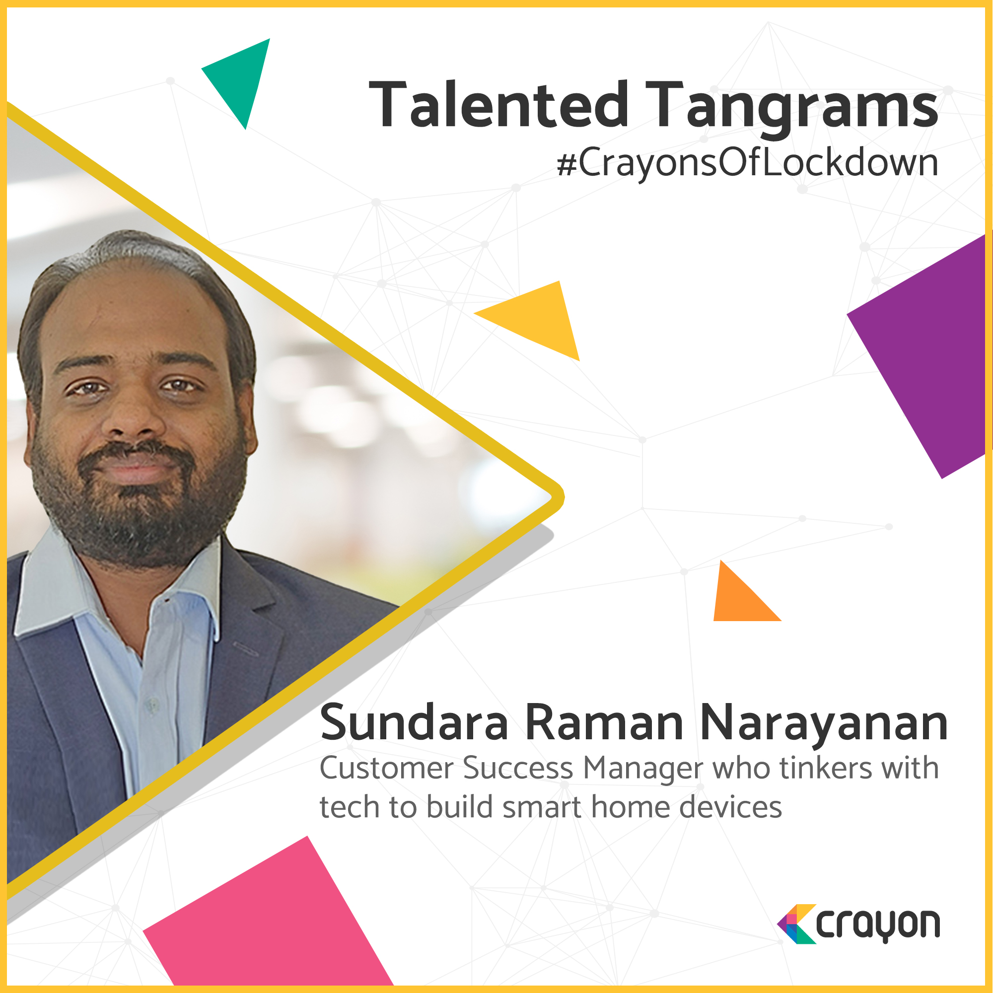 Talented Tangrams: Sundara Raman engineers a smart irrigation system