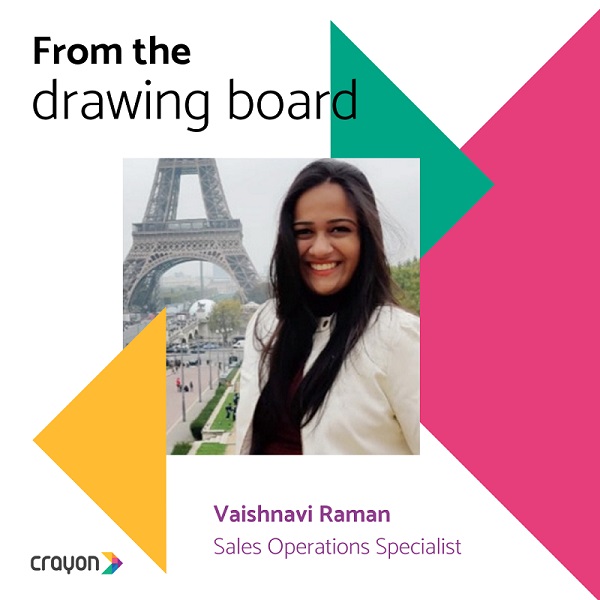 From the Drawing Board: Vaishnavi Raman, Sales Operations Specialist